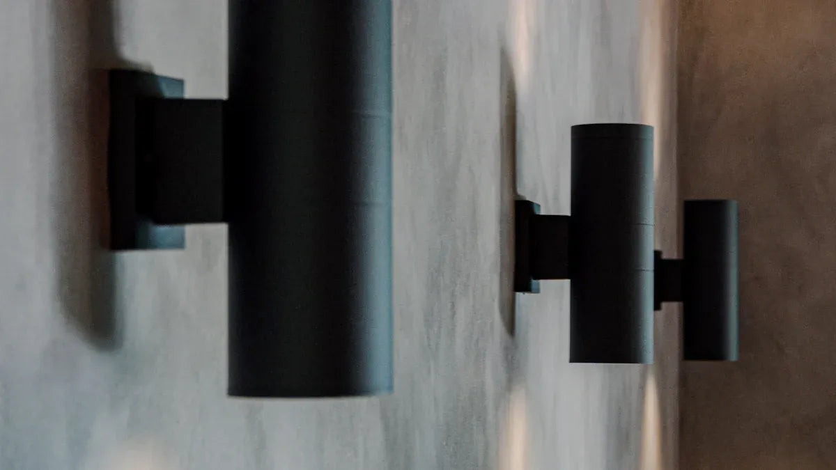 how to fit wall lights