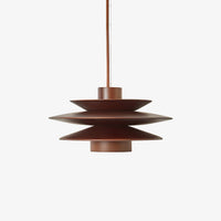 Wooden Cascade Pendant Light
