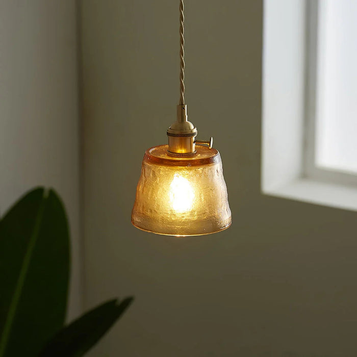 Minimalist Glass Cup Pendant Light