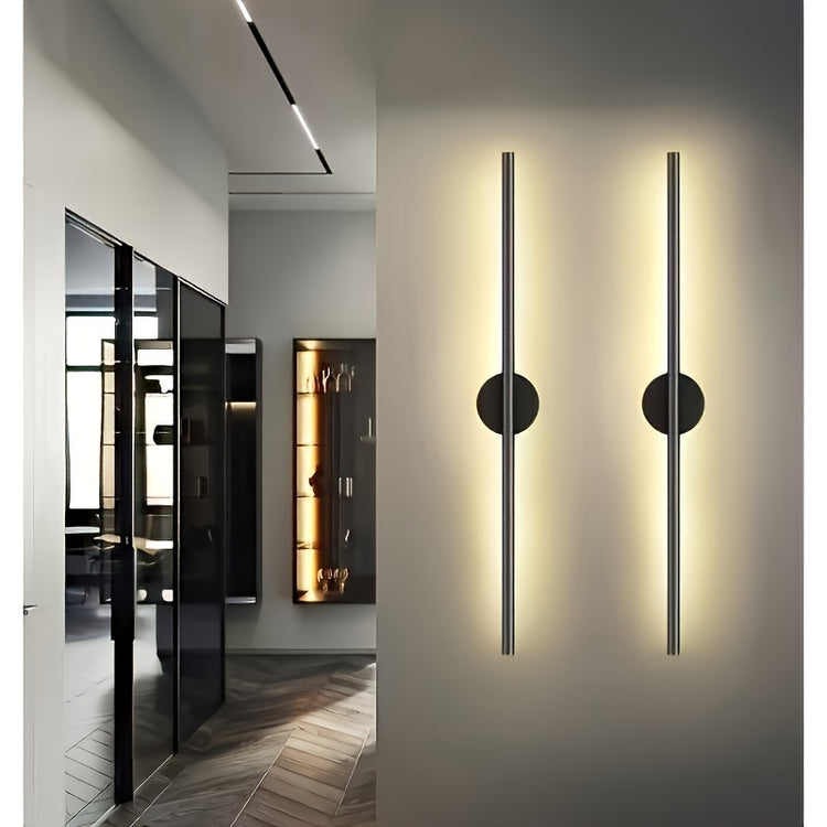 Stilfuld SlimLine Metal væglampe