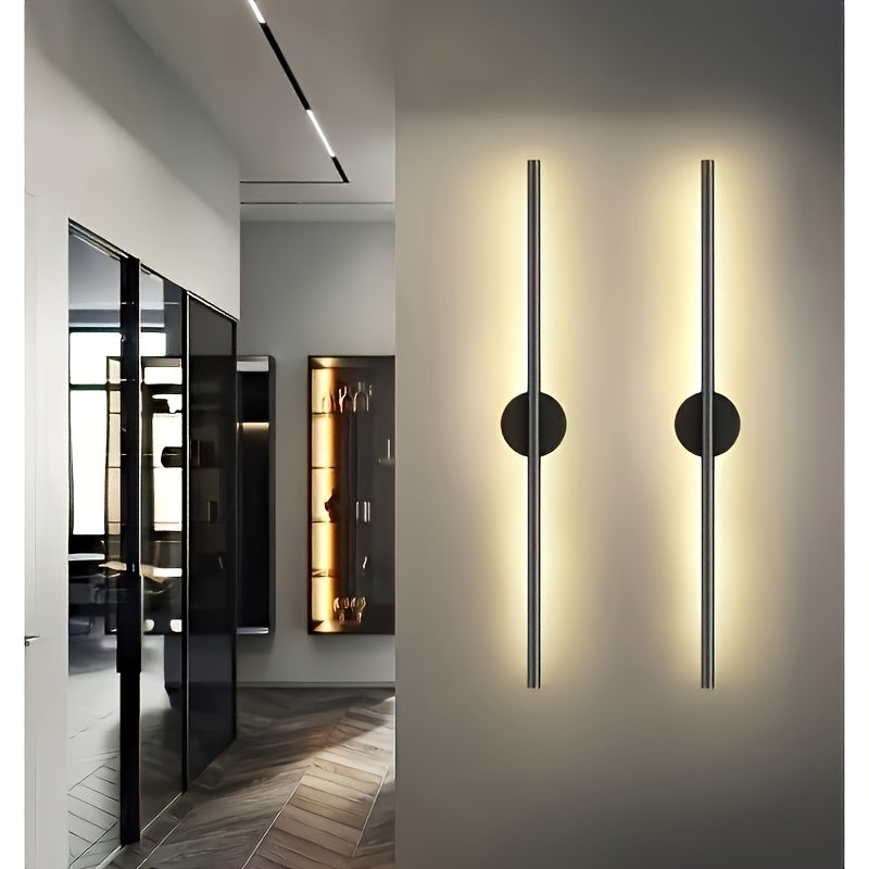Applique murale élégante en métal SlimLine