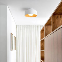 Modern Bowl Metal Flush Ceiling Light