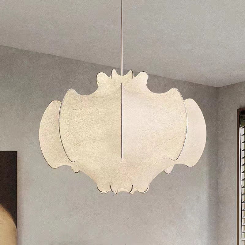 French Retro Wabi-Sabi Cream Style Pendant Light