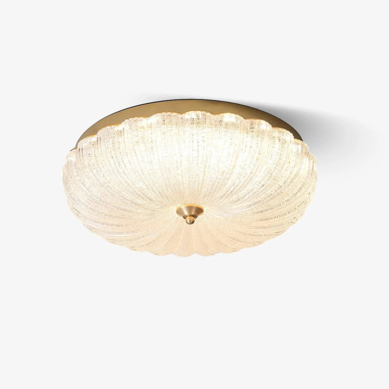 Stylish Round Glass Ceiling Light