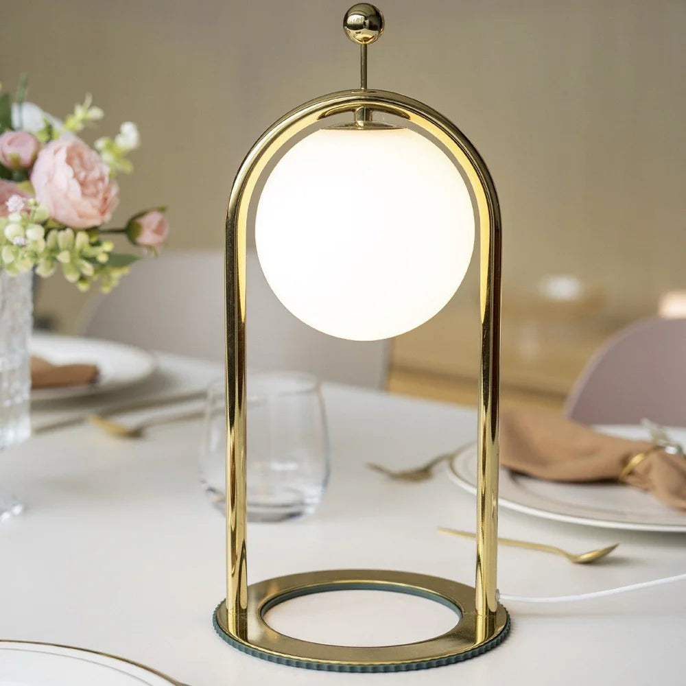 Moderne luksusbedskabsbordlampe
