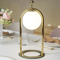 Moderne luksusbedskabsbordlampe