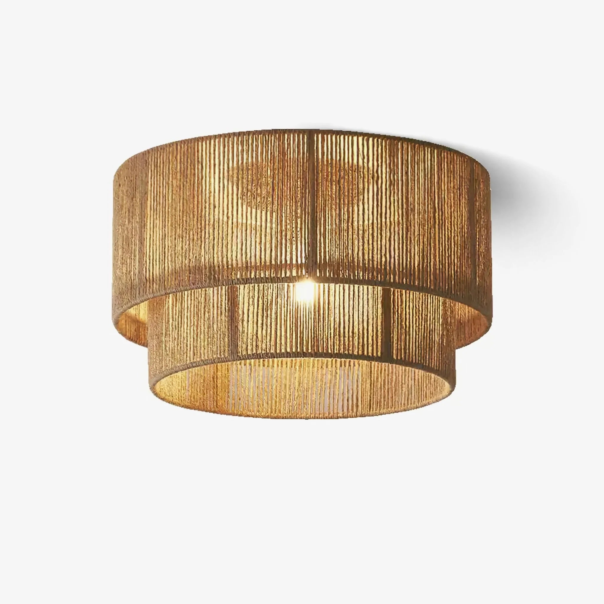 Boho Circle Weaving Ceiling Light