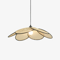 Rattan Bloom Pendant Light