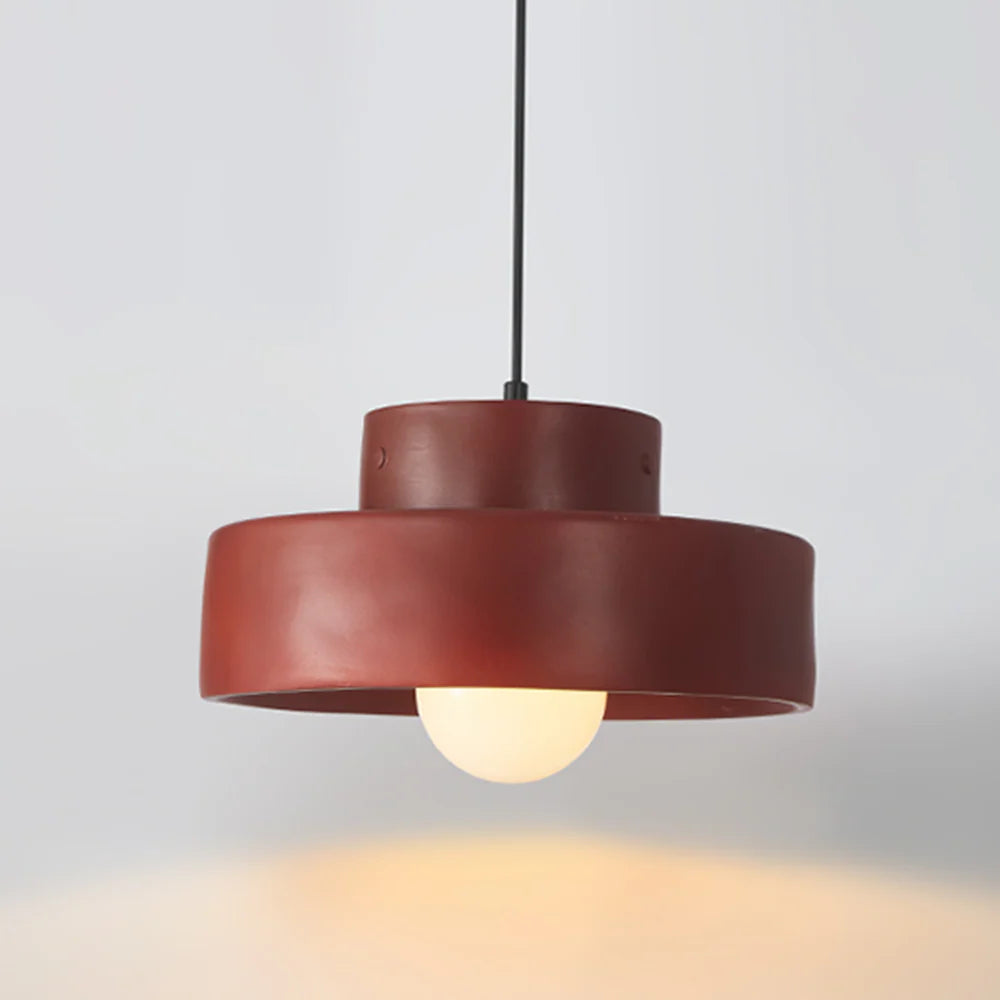 Lampada a sospensione moderna cilindrica