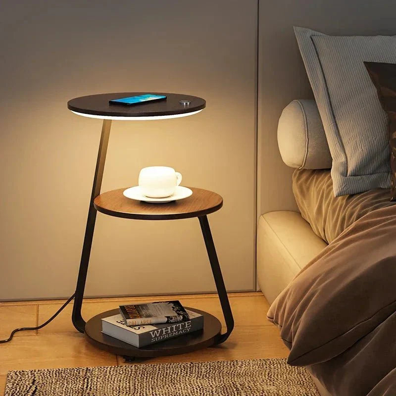 Lampadaire multicouche rechargeable créatif