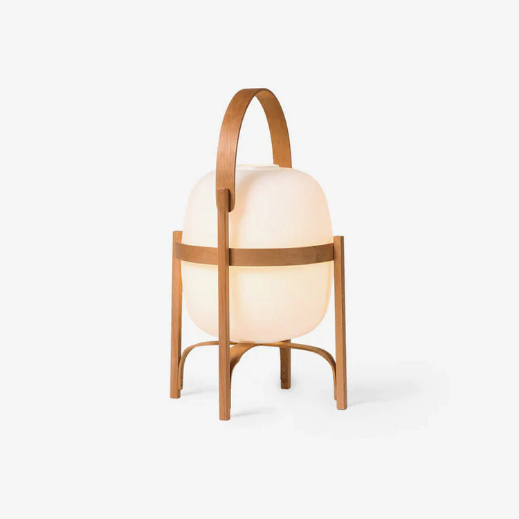 Klassisk rund glas Nomad bordlampe