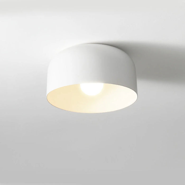 Scandinavian Round Iron Ceiling Light