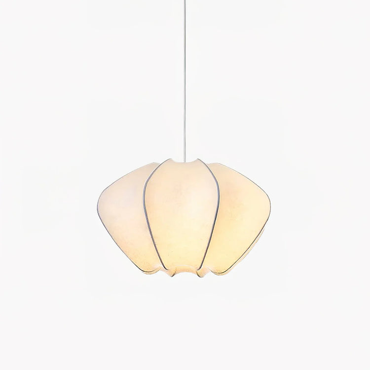 Modern Irregular Silk Pendant Light