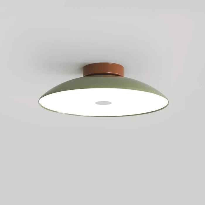 Cream Iron Hallway Ceiling Fixture