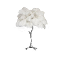 Fjeret elegance bordlampe