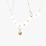 Lampe à suspension élégante en verre de bijoux