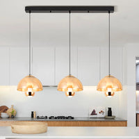 Nordic 3 Heads Glass Kitchen pendel Light