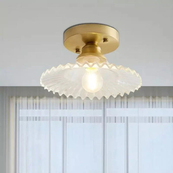 Lampada da soffitto semplice creativa francese