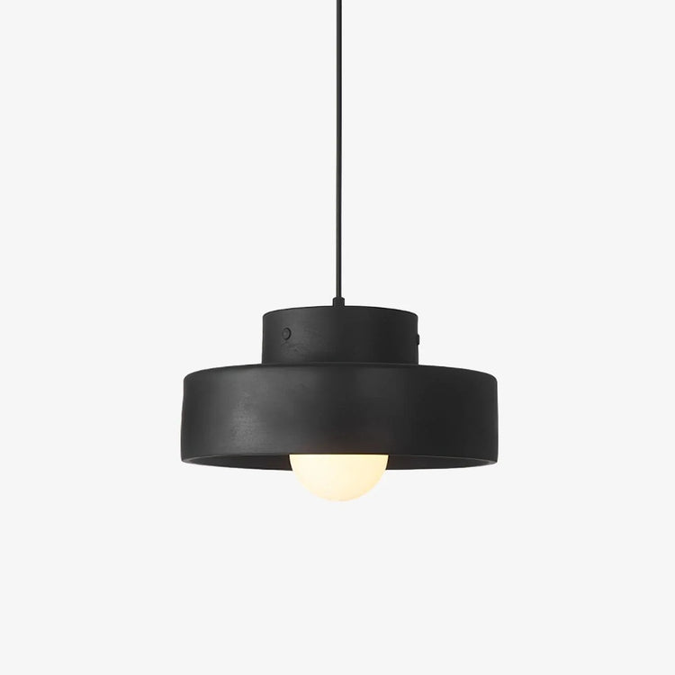 Contemporary Circle Resin Pendant Light