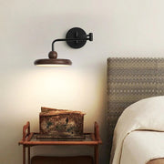 Lampada da parete moderna rotonda in metallo