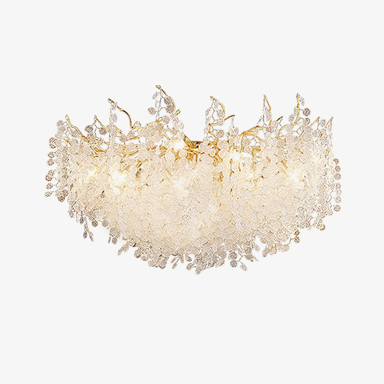 Elegant Blooming Glass Ceiling Light
