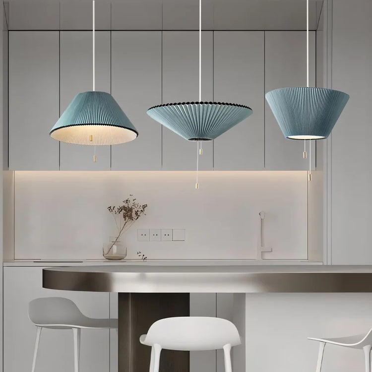 Contemporary Meduse-Style Glass Hanging Light