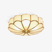 Elegant FloraBeam Glass Ceiling Light