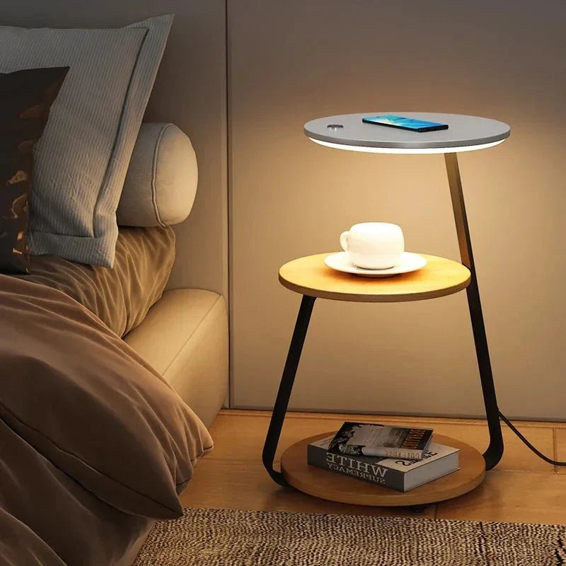 Lampadaire multicouche rechargeable créatif