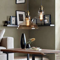 Scandinavian Transparent Glass Pendant Light