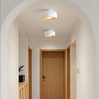 Modern Bowl Metal Flush Ceiling Light