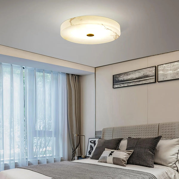 Clara Alabaster Flush Mount