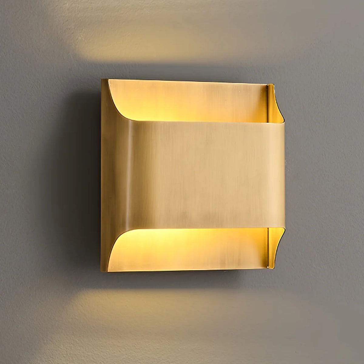 Leclerc form messing lampe