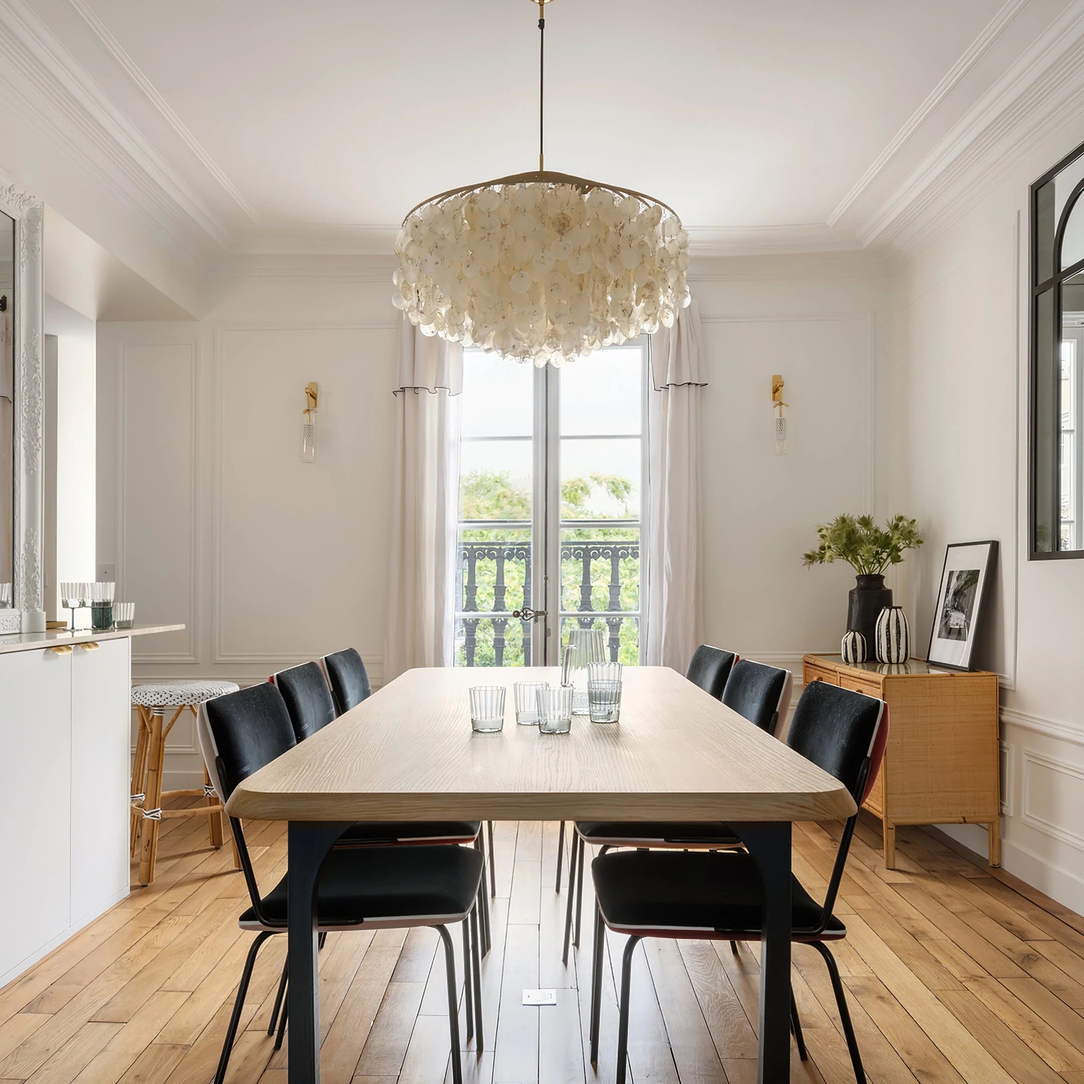 Lustre moderne en forme de nuage