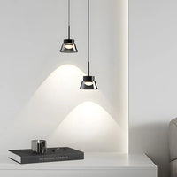 Italiensk minimalistisk glas pendellys