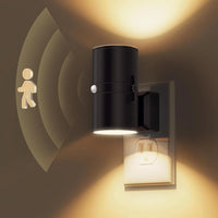 Modern Versatile Black Socket Wall Light