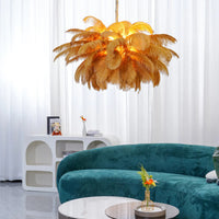 Plume de luxe lysekrone