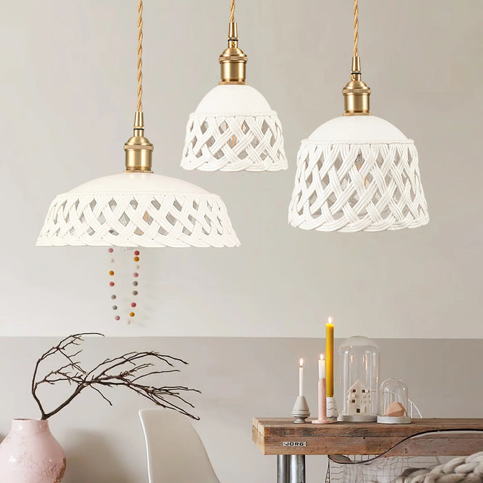 Lattice Glow Pendant Light