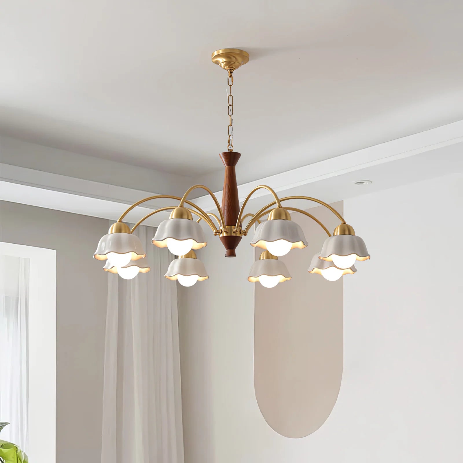 Lampadario in ottone di Stoccolma