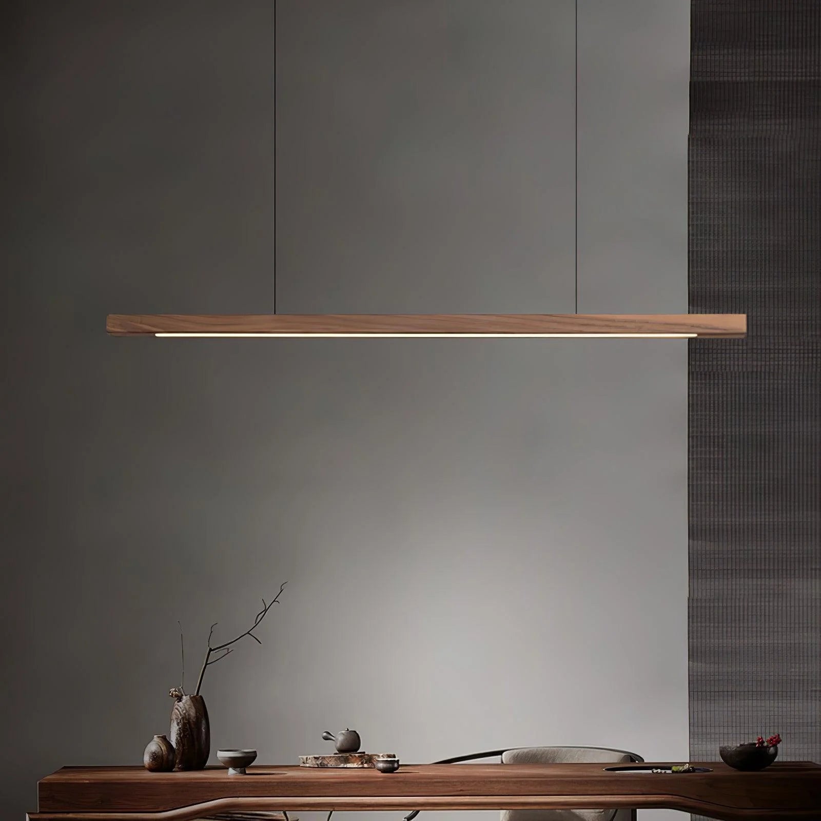 Lampada a sospensione lineare Timberline