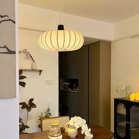 Luna Silk Pendant Light