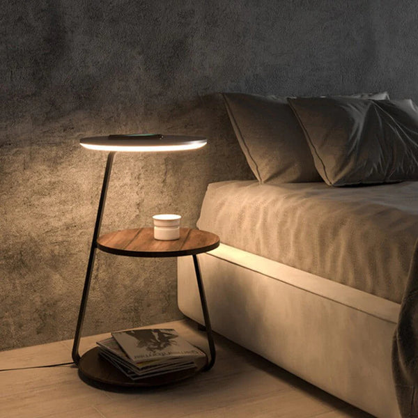 Lampada a pavimento multistrato ricaricabile creativa
