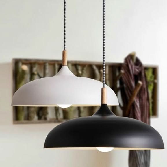 Glarefusion Lampe suspendue moderne à dôme simple