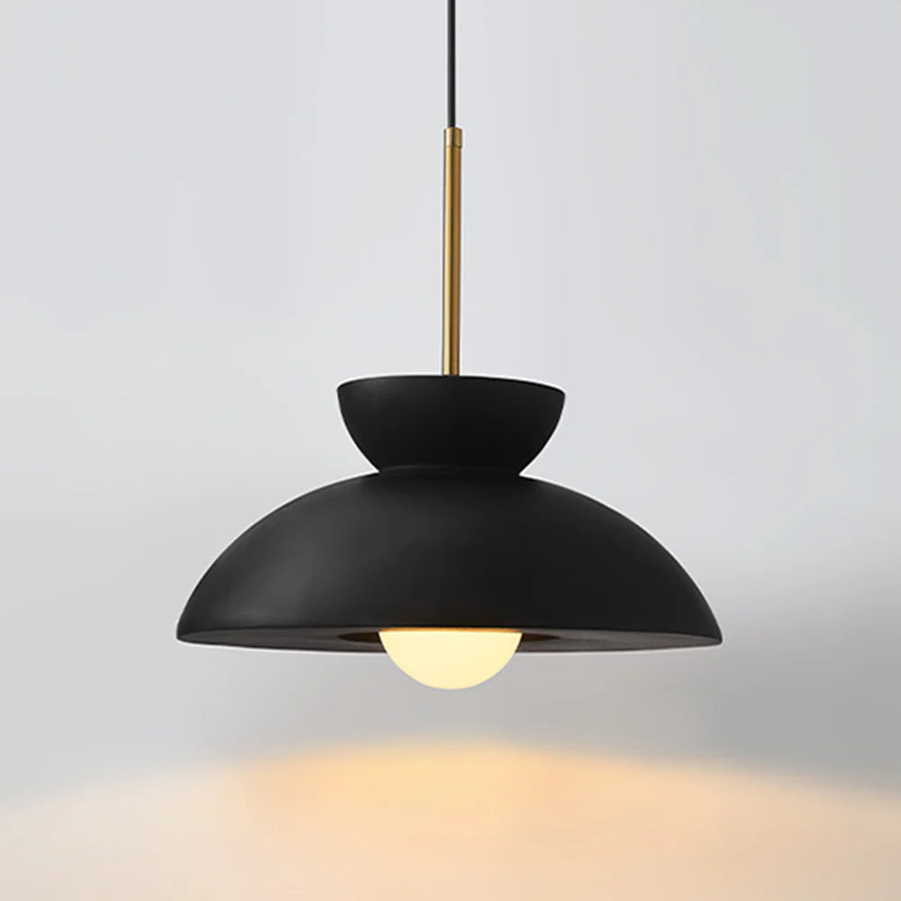 Lampada a sospensione rotonda alla moda in resina