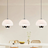 Nordic 3 Heads Glass Kitchen pendel Light