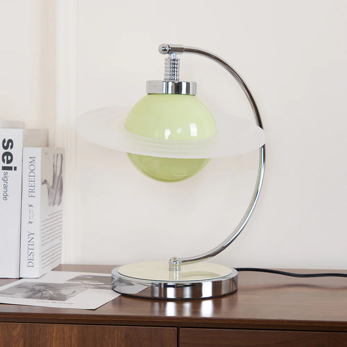 Nordic Bauhaus Green Planet Table Lamp