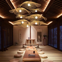 Rustic Bamboo Structure Pendant