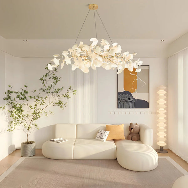 Ginkgo Bloom Chandelier