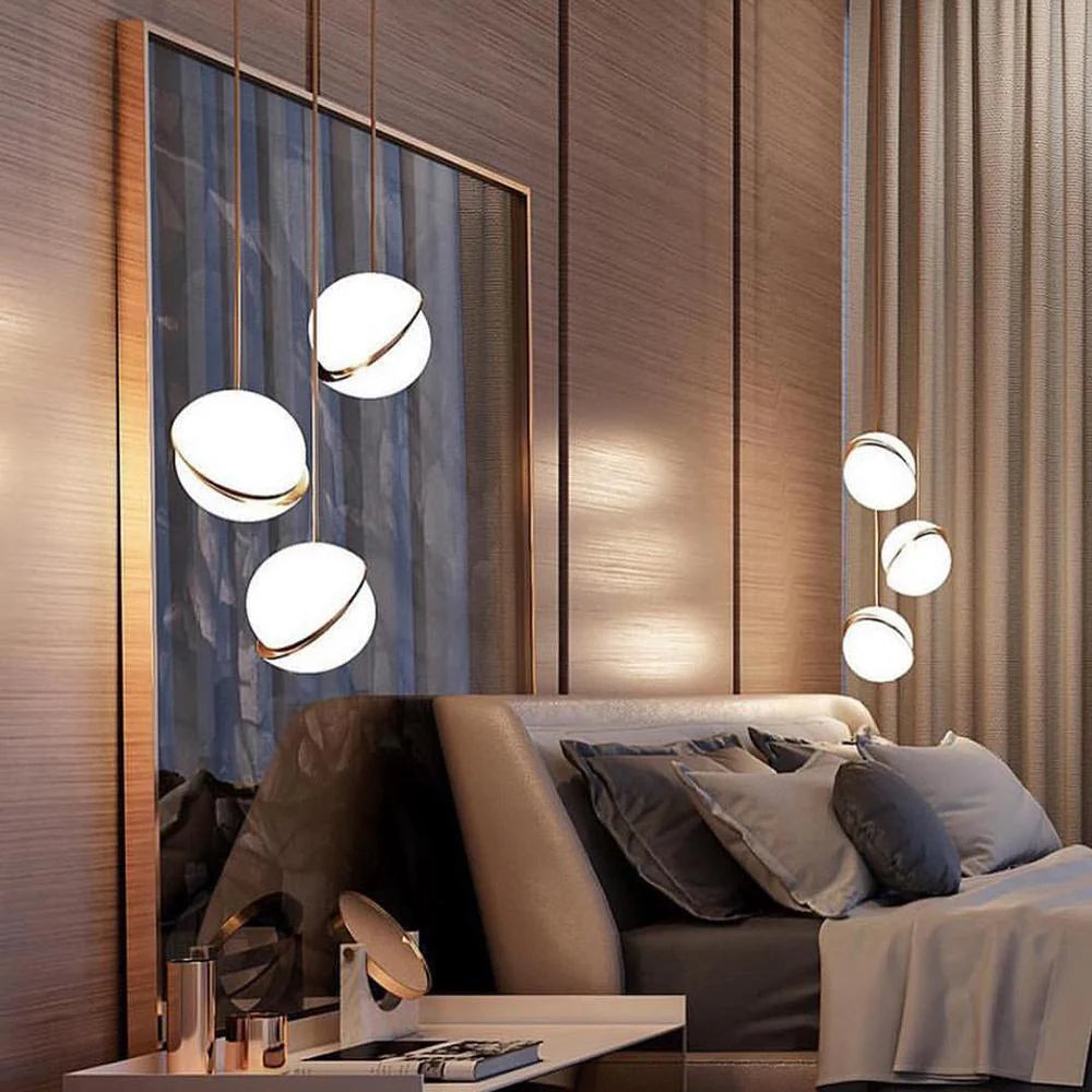 Lampada a sospensione Luna Orbit
