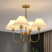 Lampadario plissettato Aurelle
