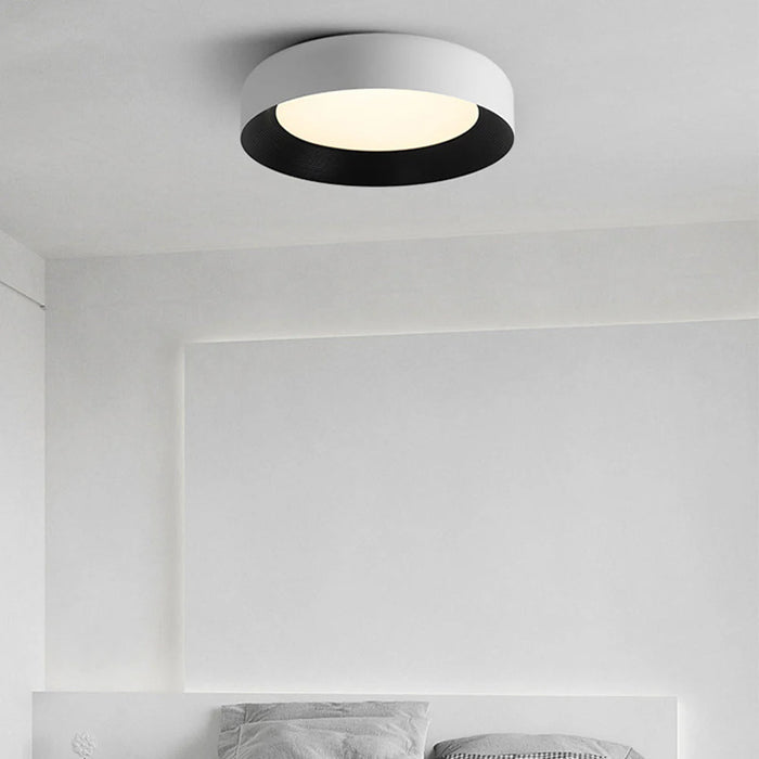 Black Flush Mount LED Ceiling Light